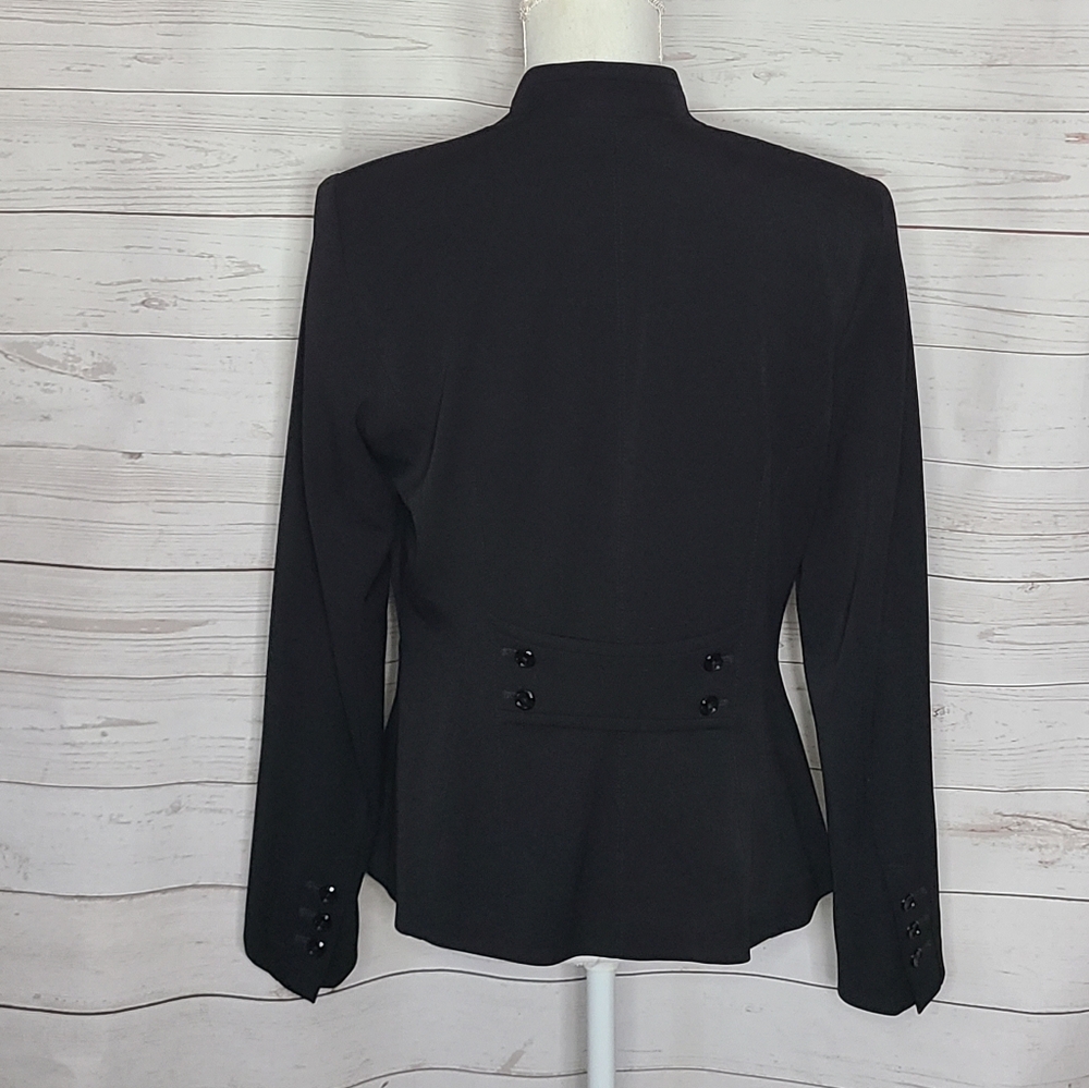 Whbm Back Notch Collar Single Button Blazer - image 3